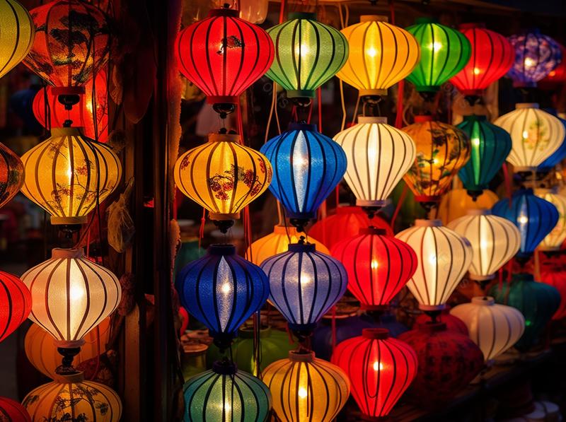 色彩斑斓的节日游玩灯笼背景图,高清,摄影图,摄影图片,图片大全,摄影图免费下载